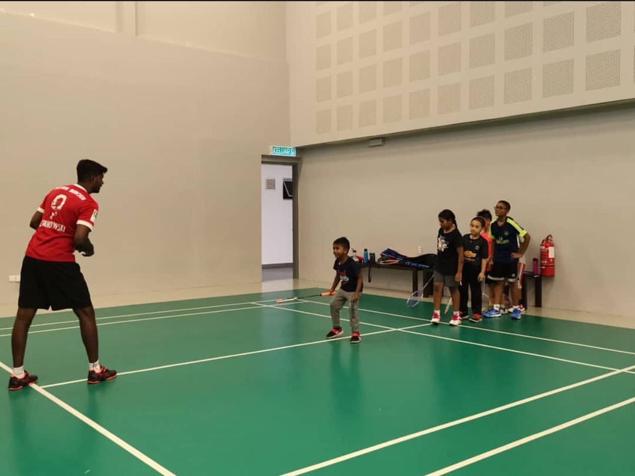Badminton Training at WIN Academy